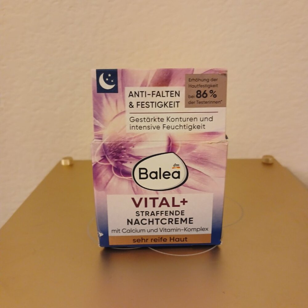 BALEA Vital + Plus Night Cream NACHTCREME - dm Germany - US Seller